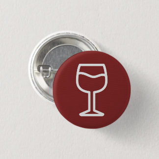 Botón de vaso de vino