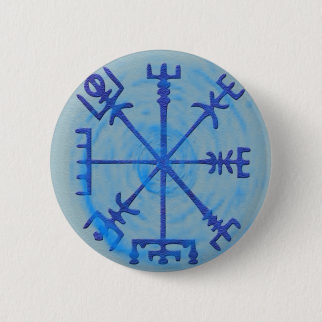 Botón de Vegvisir (Anverso)