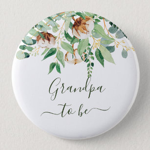 botón de verde de la abuela para ser eucalipto