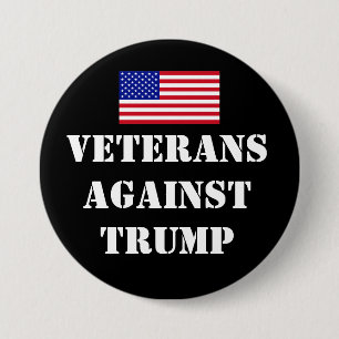 Botón de Veteranos Contra Trump
