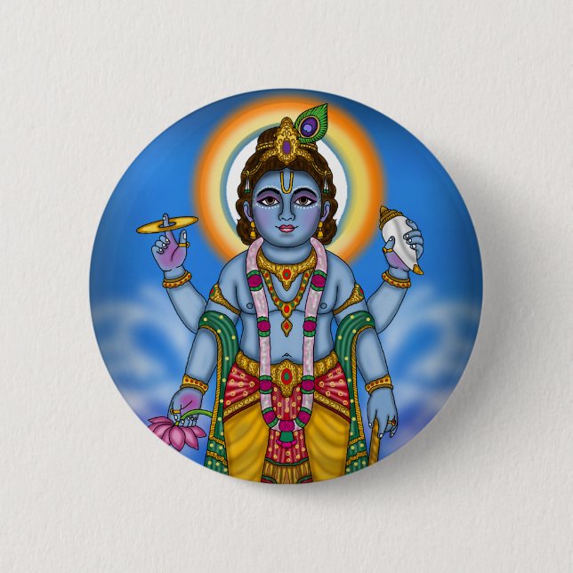 Botón de Vishnu Niño (Anverso)