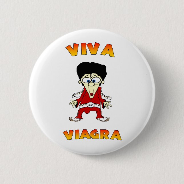 Botón de Viva Viagra (Anverso)