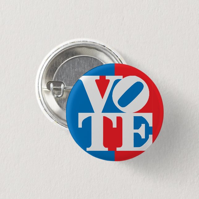 Botón de voto (Anverso y reverso)