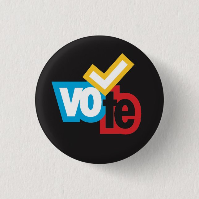 Botón de voto pequeño (Anverso)