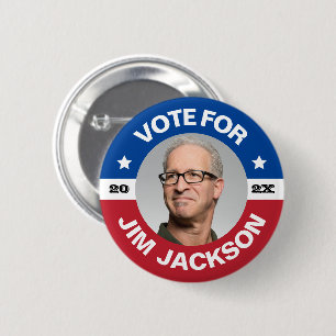Botón de voto personalizado para candidato con fot