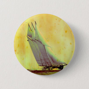 Botón de yate de Carreras de vintage