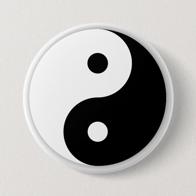 Botón de Yin Yang (Anverso)