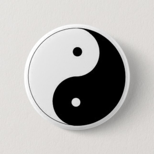 Botón de Ying-Yang (Anverso)