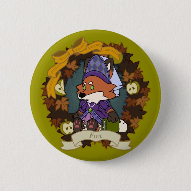 Botón de zorro (Anverso)