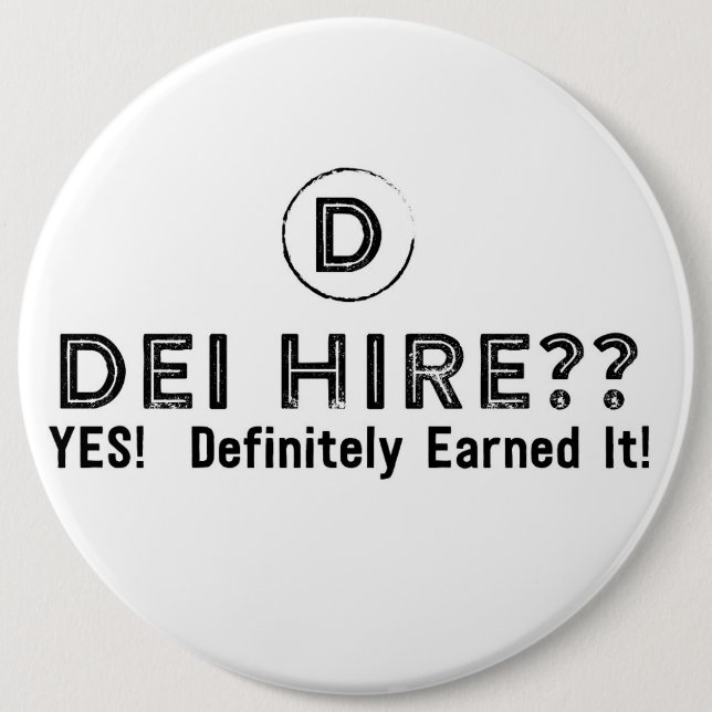 botón DEI B&W (Anverso)