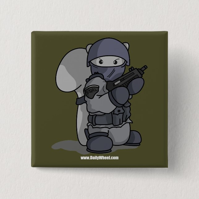 Botón del agente de SQRL (Anverso)