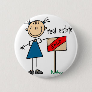 Botón del agente inmobiliario