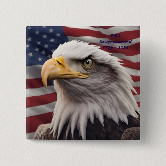 Botón del águila americana (Anverso)
