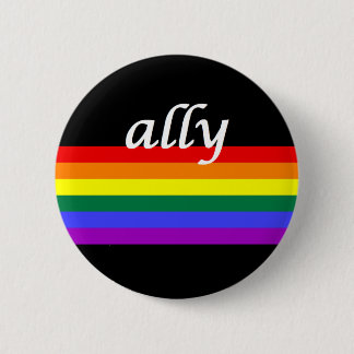 Botón del aliado de LGBTQ