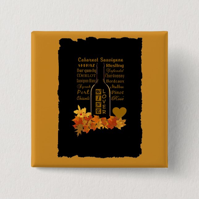 Botón del amante del vino (Anverso)