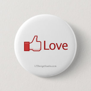 Botón del amor de Facebook - botón