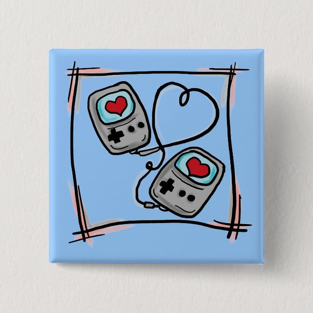 Botón del amor del videojugador (Anverso)