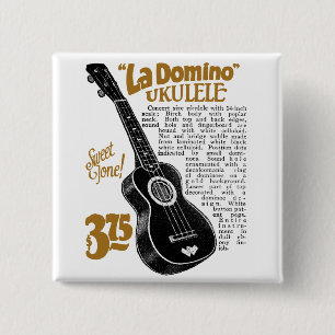 Botón del anuncio de Uke del dominó