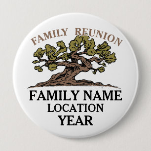 Botón del árbol de la reunión de familia