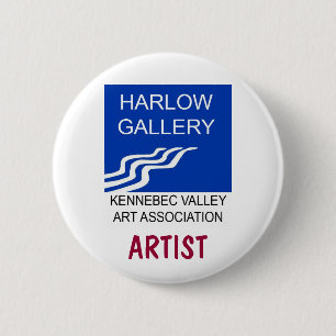 Botón del artista de la galería de Harlow