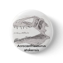 Botón del atokensis del Acrocanthosaurus