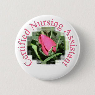 BOTÓN DEL AYUDANTE DE LA ENFERMERÍA CERTIFICADA