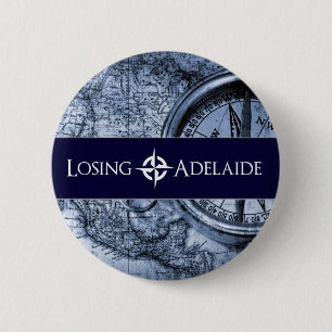 Botón del azul de Adelaide que pierde