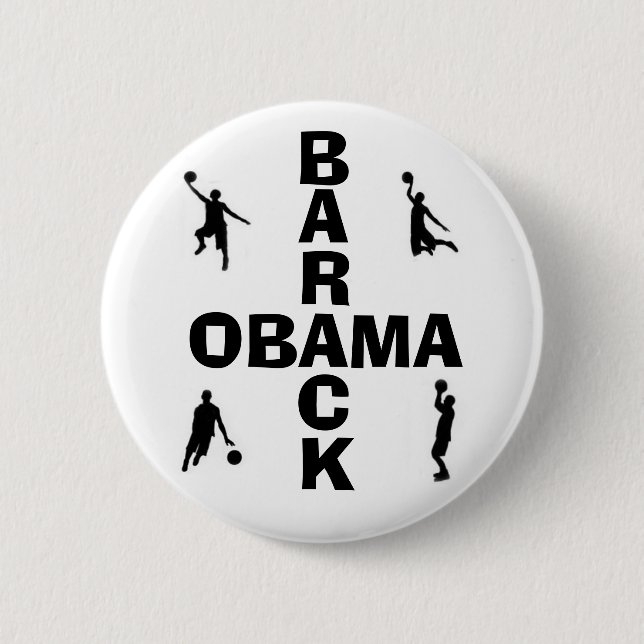 Botón del baloncesto de Obama (Anverso)