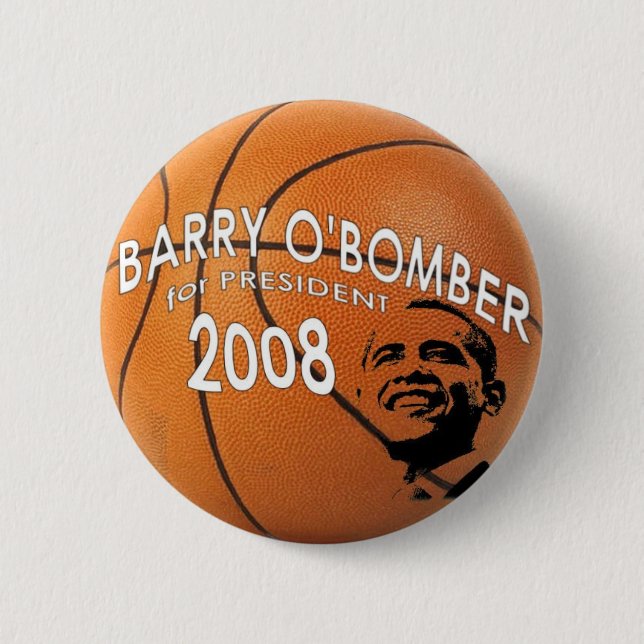 Botón del baloncesto de Obama (Anverso)