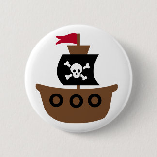 Botón del barco pirata