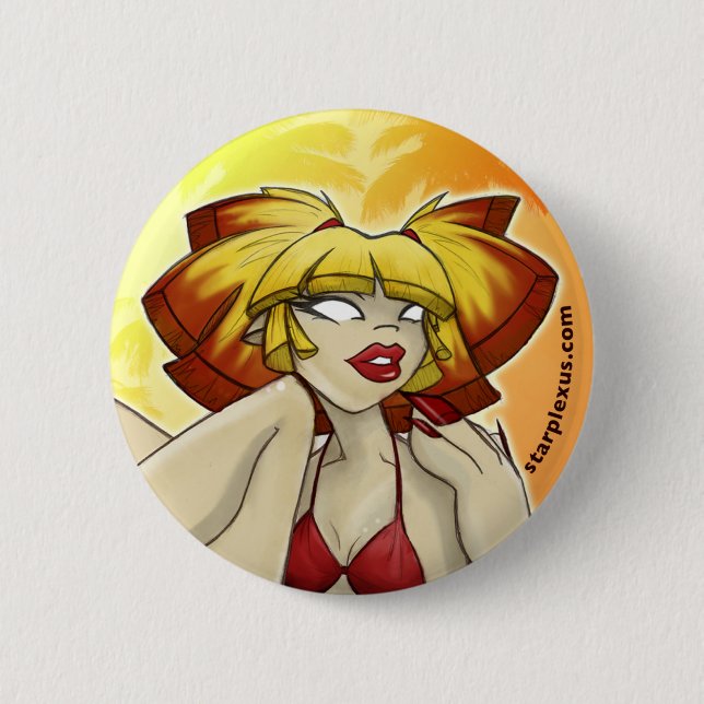 botón del bebé de la quemadura (Anverso)