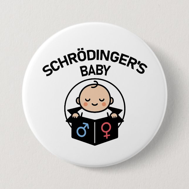 Botón del bebé de Schrödinger (Anverso)
