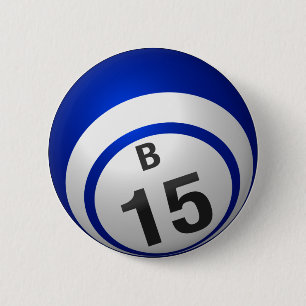 Botón del bingo de B 15