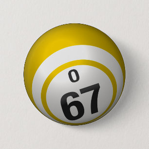 Botón del bingo de O 67