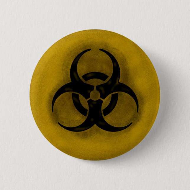 Botón del Biohazard del zombi (Anverso)