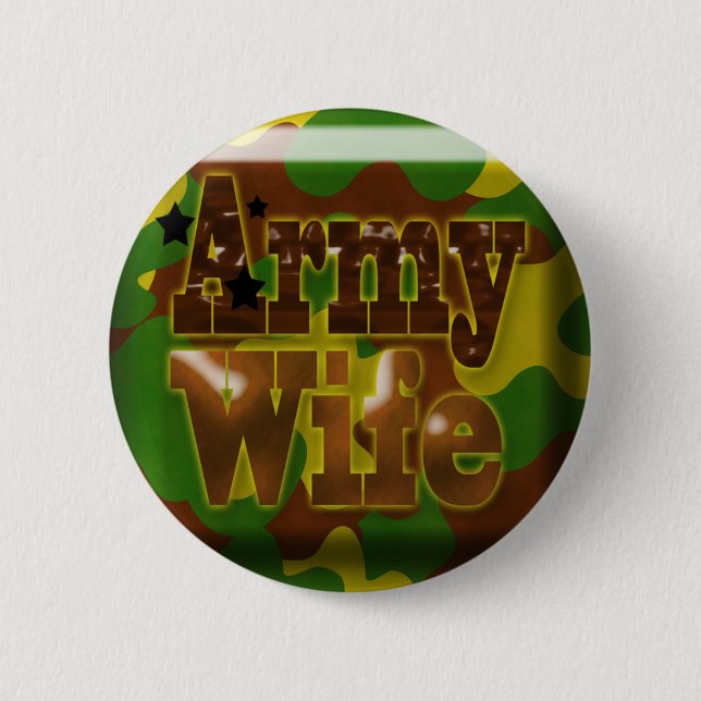 Botón del camuflaje de la esposa del ejército (Anverso)