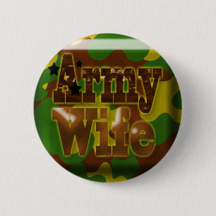 Botón del camuflaje de la esposa del ejército