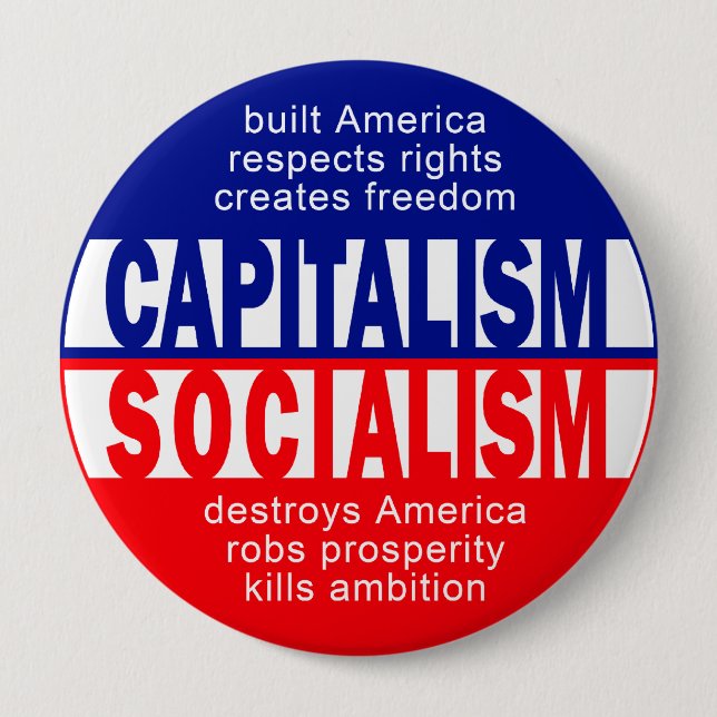 Botón del capitalismo (Anverso)