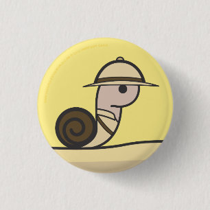 Botón del caracol del safari