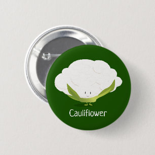Botón del carácter el   de la coliflor