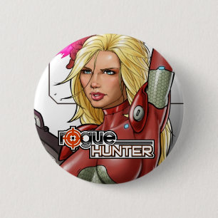 Botón del cazador del granuja