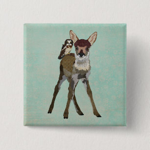 Botón del cervatillo y del búho