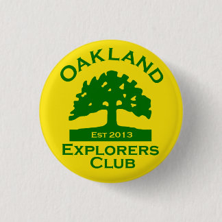 Botón del club de los exploradores de Oakland