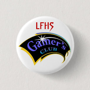 Botón del club del videojugador de LFHS