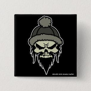 Botón del cráneo del patinador