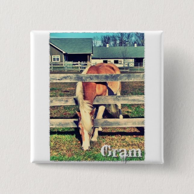 Botón del cuadrado de la edición de lujo del gramo (Anverso)