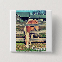 Botón del cuadrado de la edición de lujo del gramo