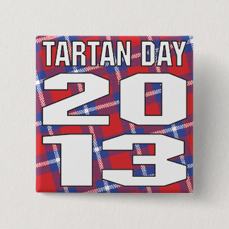 Botón del día 2013 del tartán