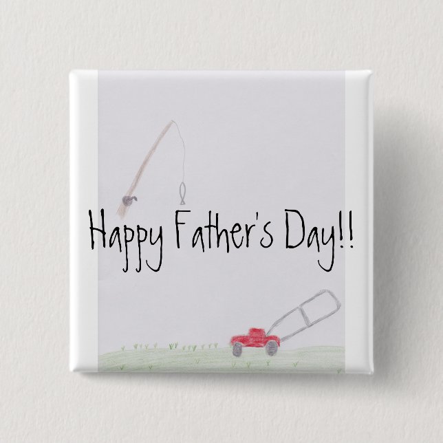 Botón del día de padre de los refranes del papá… (Anverso)