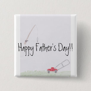 Botón del día de padre de los refranes del papá